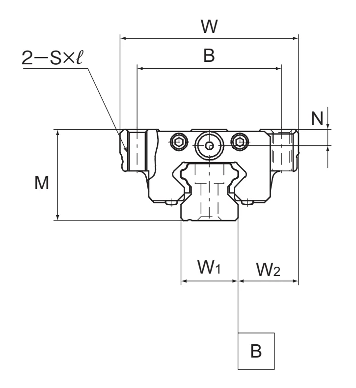 Шариковый подшипник линейного перемещения THK HMG 15A THK