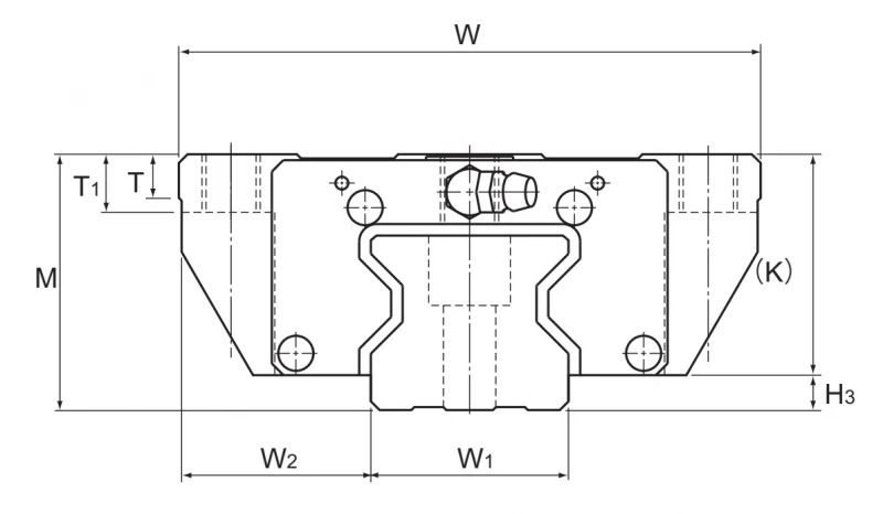 Шариковый подшипник линейного перемещения THK SRN 65LC THK