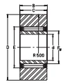Опорные ролики STO10 INA