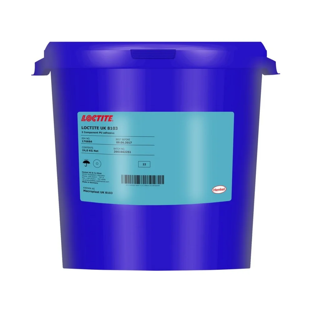Клей полиуретановый 2K пастообразный (Компонент А), банка, LOCTITE UK 8303 B60 24KG