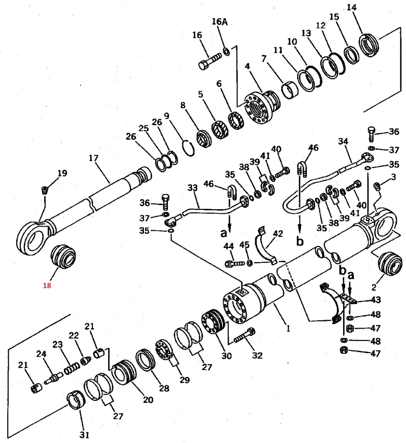 Подшипник KOMATSU 707-46-11520