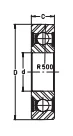 Опорные ролики LR6000NPPU INA