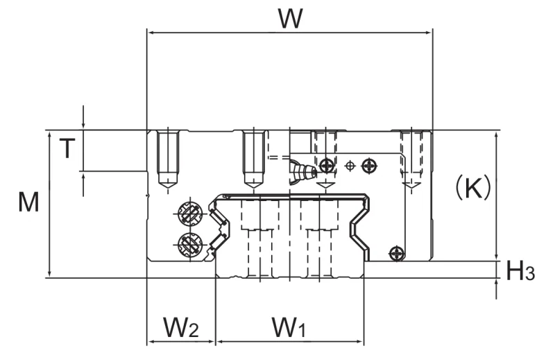 Шариковый подшипник линейного перемещения THK SRW 85LR THK