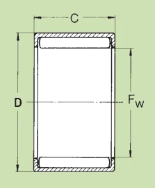 Подшипник скольжения SN 228 INA