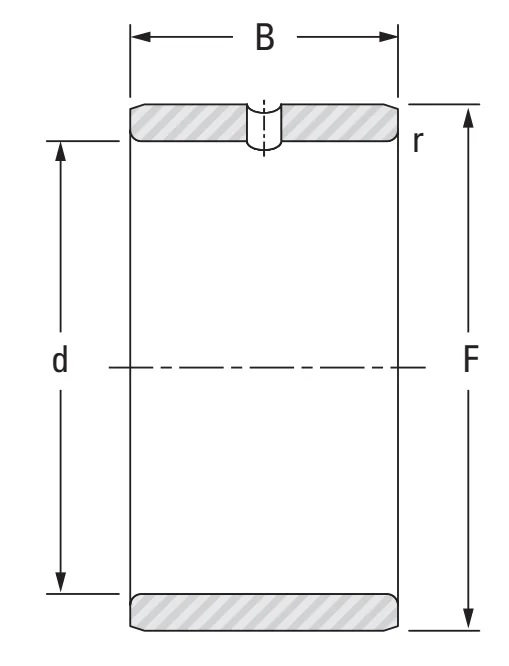 Уплотнительные кольца JR12X16X12JS1 Torrington