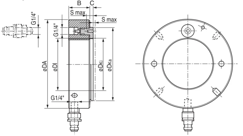 Стопорные гайки A 5500.2405 Nachi