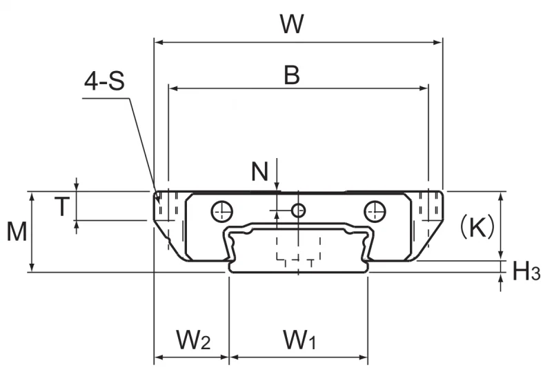 Шариковый подшипник линейного перемещения THK SHW 14CAM1 THK