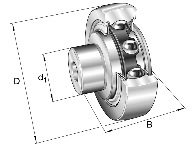 Кулачковые ролики ZL204-DRS INA