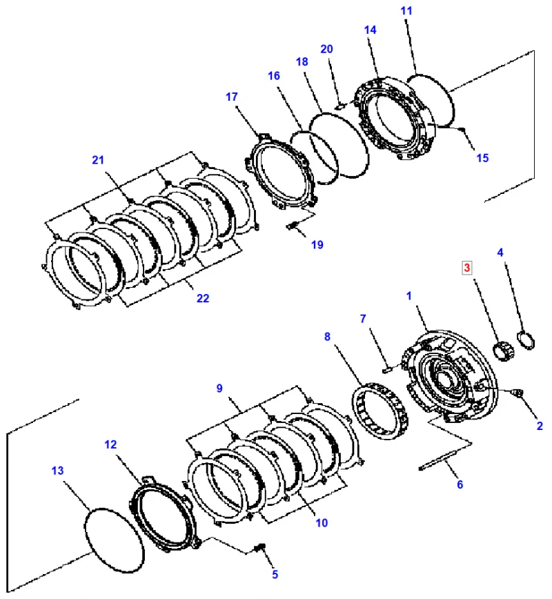 Подшипник KOMATSU 14X-15-29320