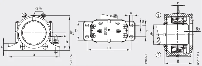 Разъемные корпуса SD3134-H-TS-A-L FAG