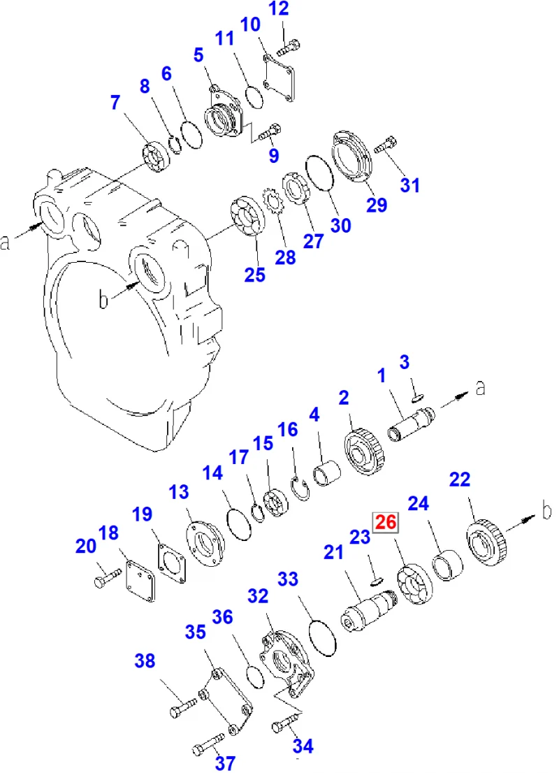 Подшипник KOMATSU 06000-06214