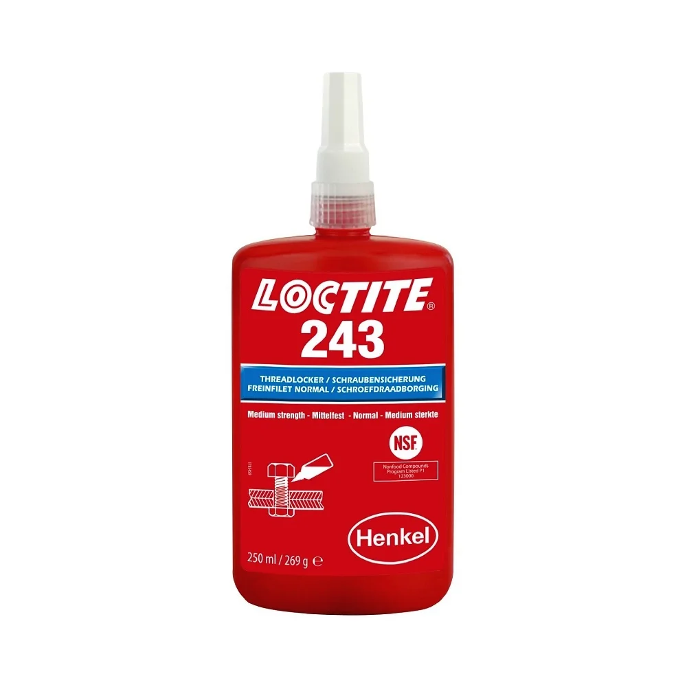 Резьбовой фиксатор средней прочности LOCTITE 243 250ML