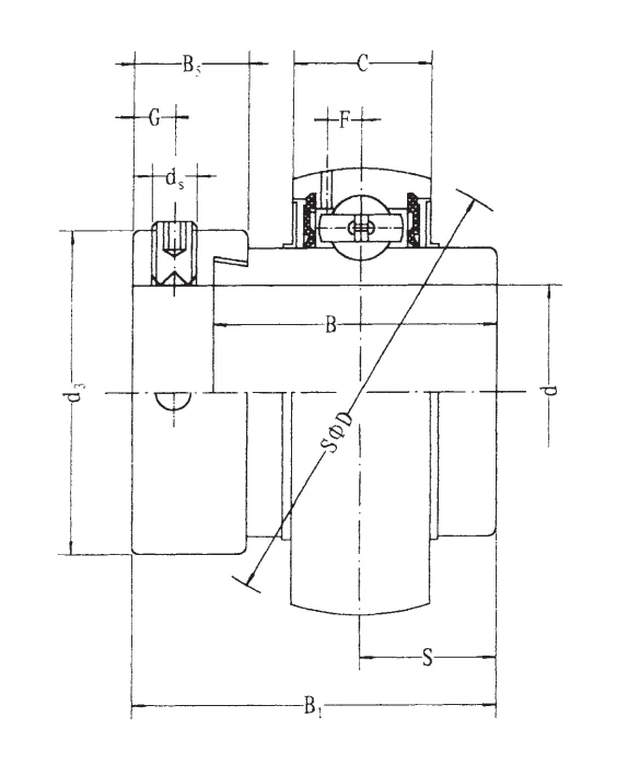 Подшипник для корпусов NA207-20 FBJ