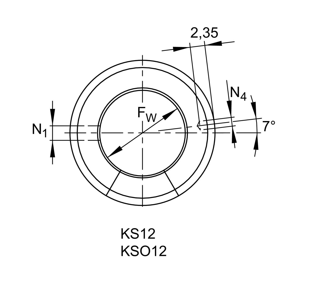 KS12-PP INA — изображение 2