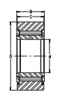 Опорные ролики RF18 INA