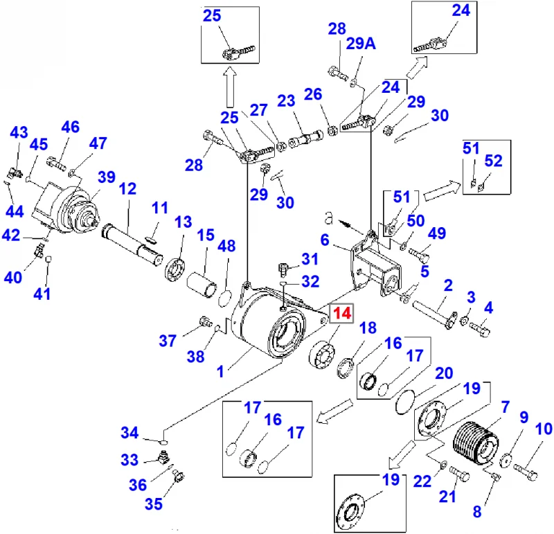 Подшипник KOMATSU 06303-02314