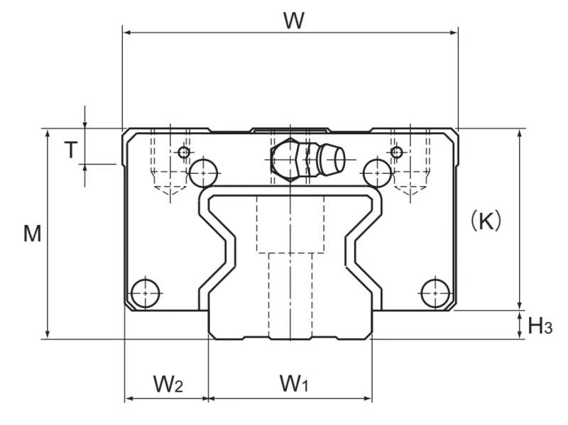 Шариковый подшипник линейного перемещения THK SRN 45LR THK
