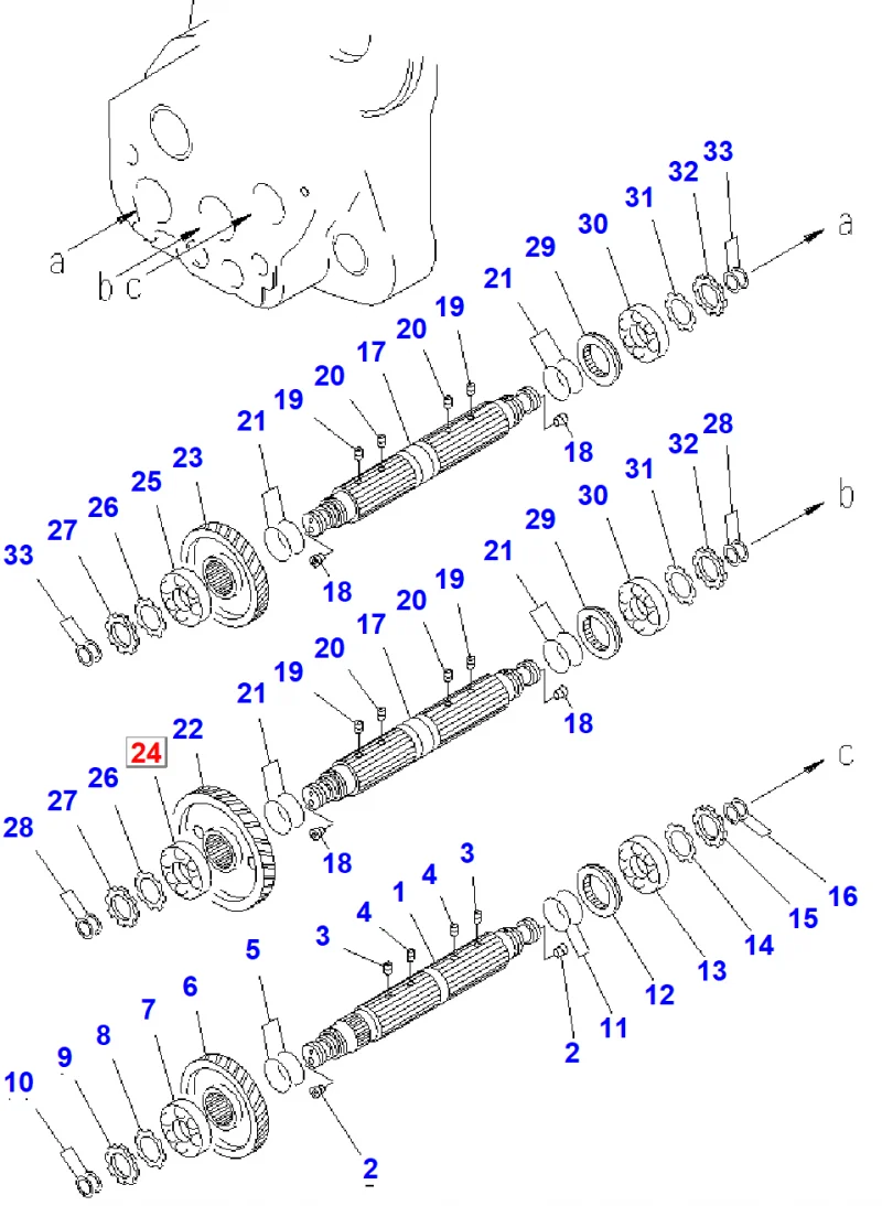 Подшипник KOMATSU 06030-21314