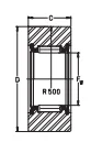 Опорные ролики RNA2203 2RS INA