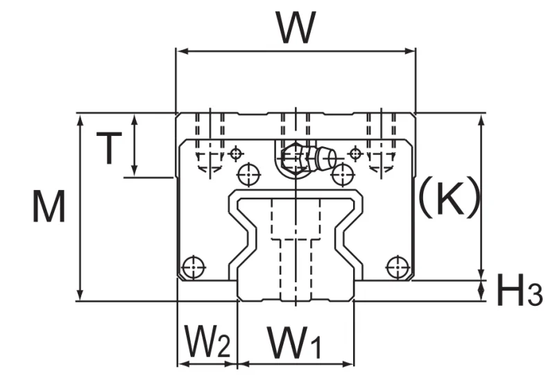 Шариковый подшипник линейного перемещения THK SRG 30LR THK