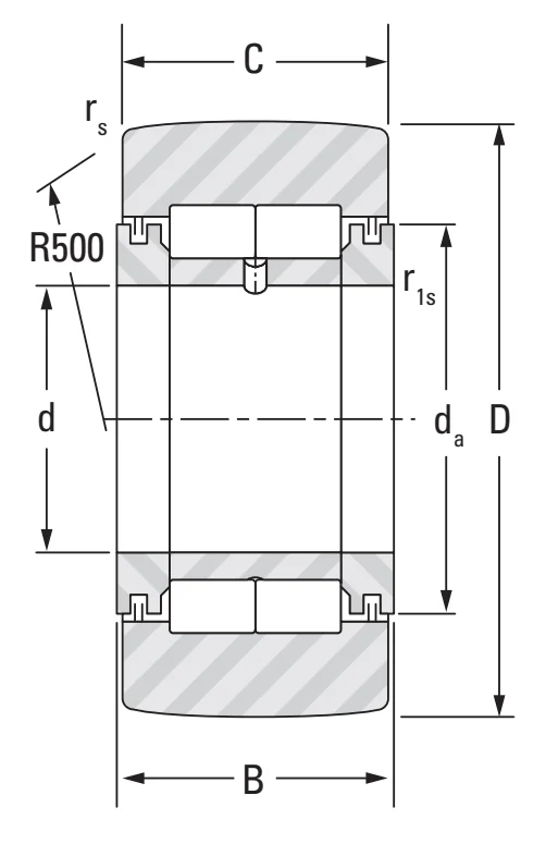 Опорные ролики NUTR45100 Torrington