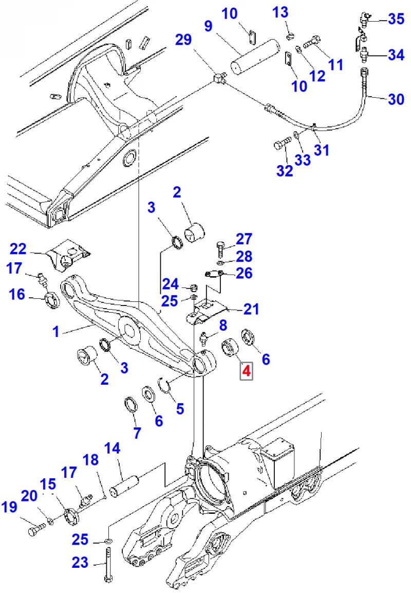 Подшипник KOMATSU 17M-50-41161