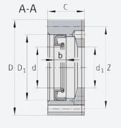 Уплотнения в сборе DRS40100 INA