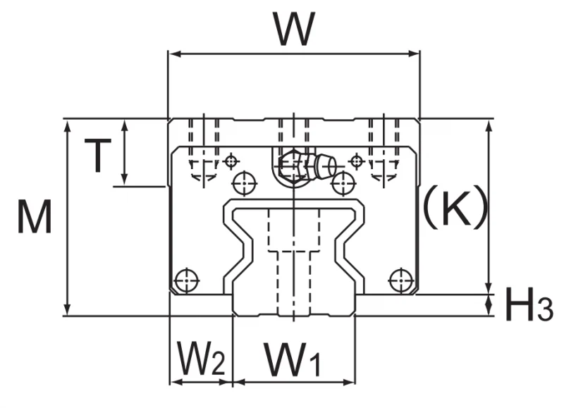 Шариковый подшипник линейного перемещения THK SRG 55LR THK