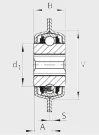 Разъемные корпуса TRV-28X127X42,9-IA02 INA