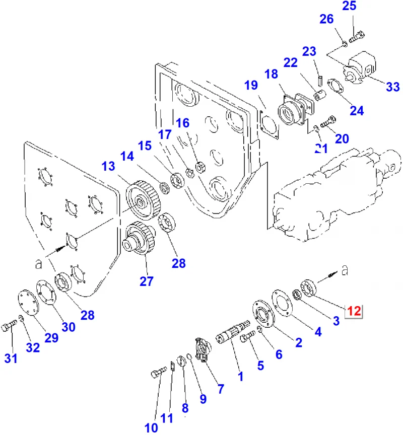 Подшипник KOMATSU 06040-06311