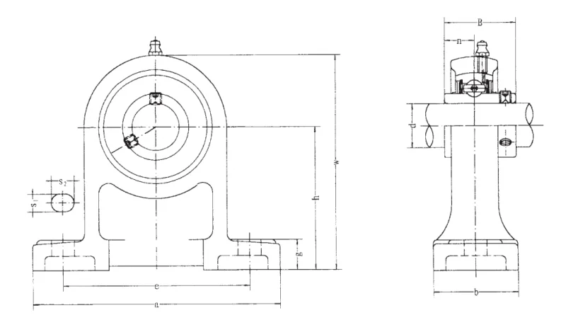 Подшипник для корпусов UCPH210 FBJ