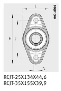 Разъемные корпуса RCJT-25X134X44,6-IA03 INA