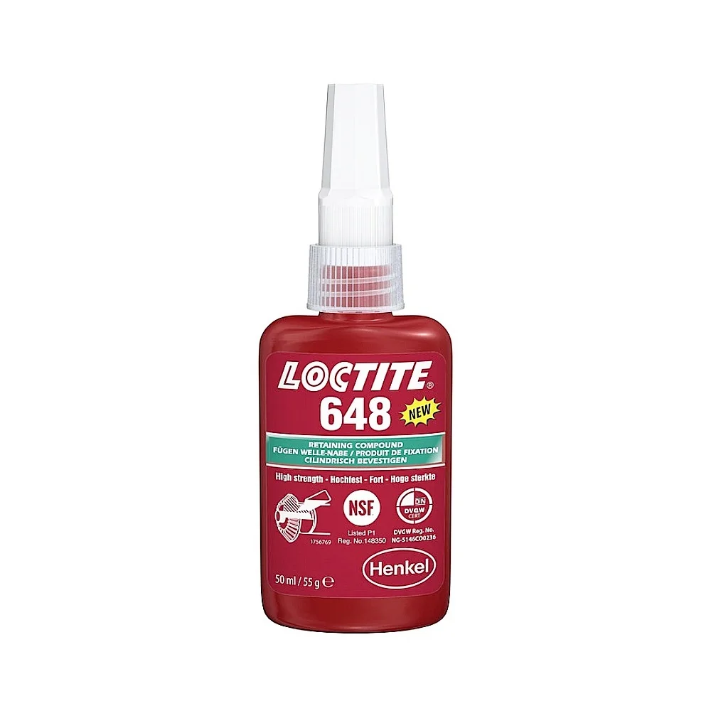 Вал-втул. фиксатор высокотемпературный, быстроотверждаемый LOCTITE 648 50ML