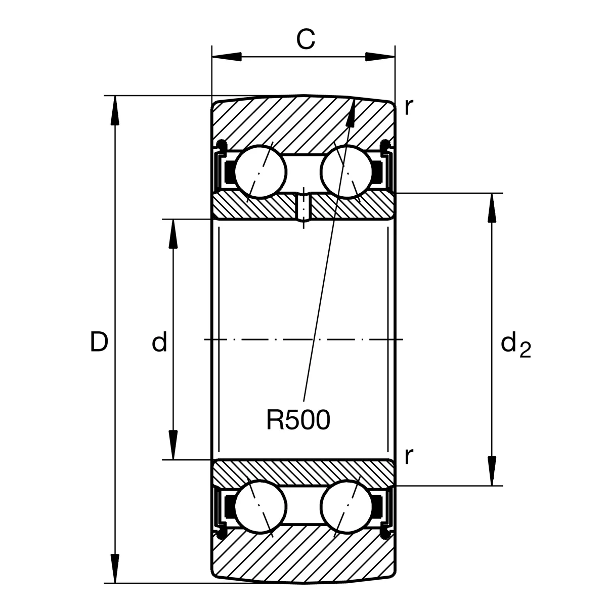 LR5001-2RS INA — изображение 2