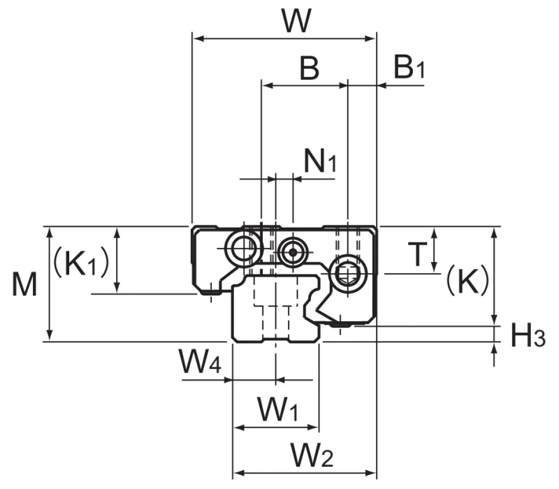 Шариковый подшипник линейного перемещения THK GSR 15V THK