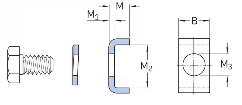 Стопорные гайки MS 31/850 SKF