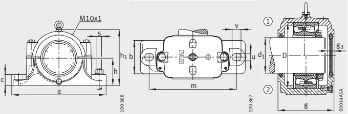 Разъемные корпуса S3028-H-N-FZ-AB-L FAG