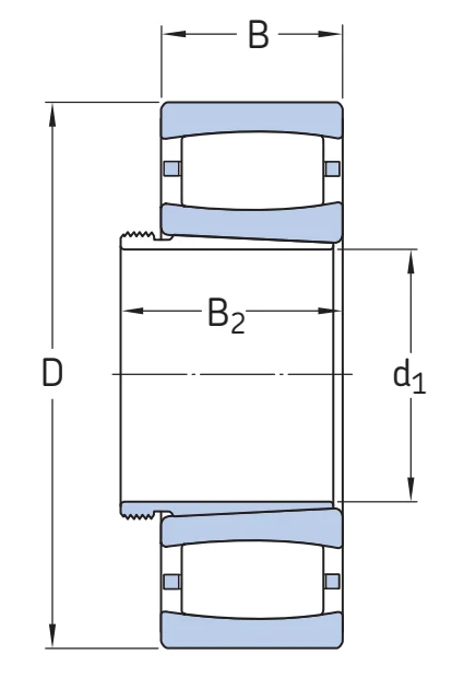 Тороидальный роликовый подшипник C4032K30 SKF