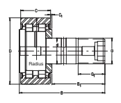 Опорные ролики PWKR 52 2RS INA