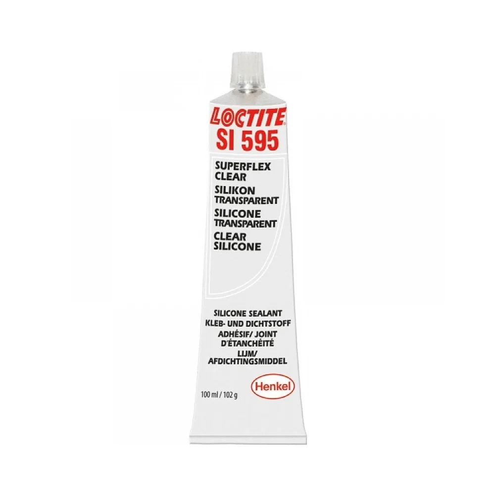 Герметик силиконовый, прозрачный LOCTITE SI 595 CR 100ML