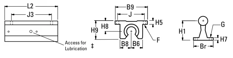 Каретка SSUTWN016-XS Thomson