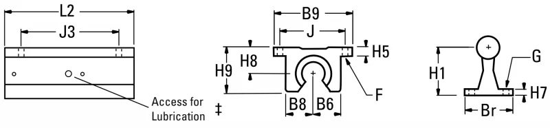 Каретка FNYBUTWNO24A-XS Thomson