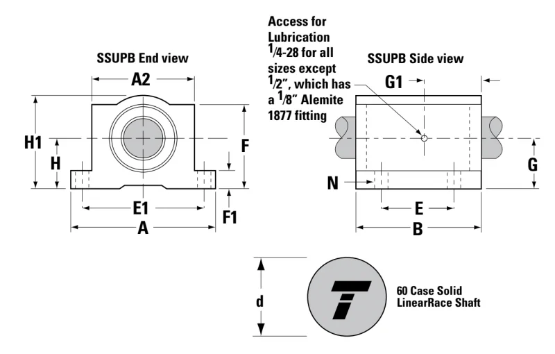 Шариковый узел Super Smart SSUPB12 Thomson