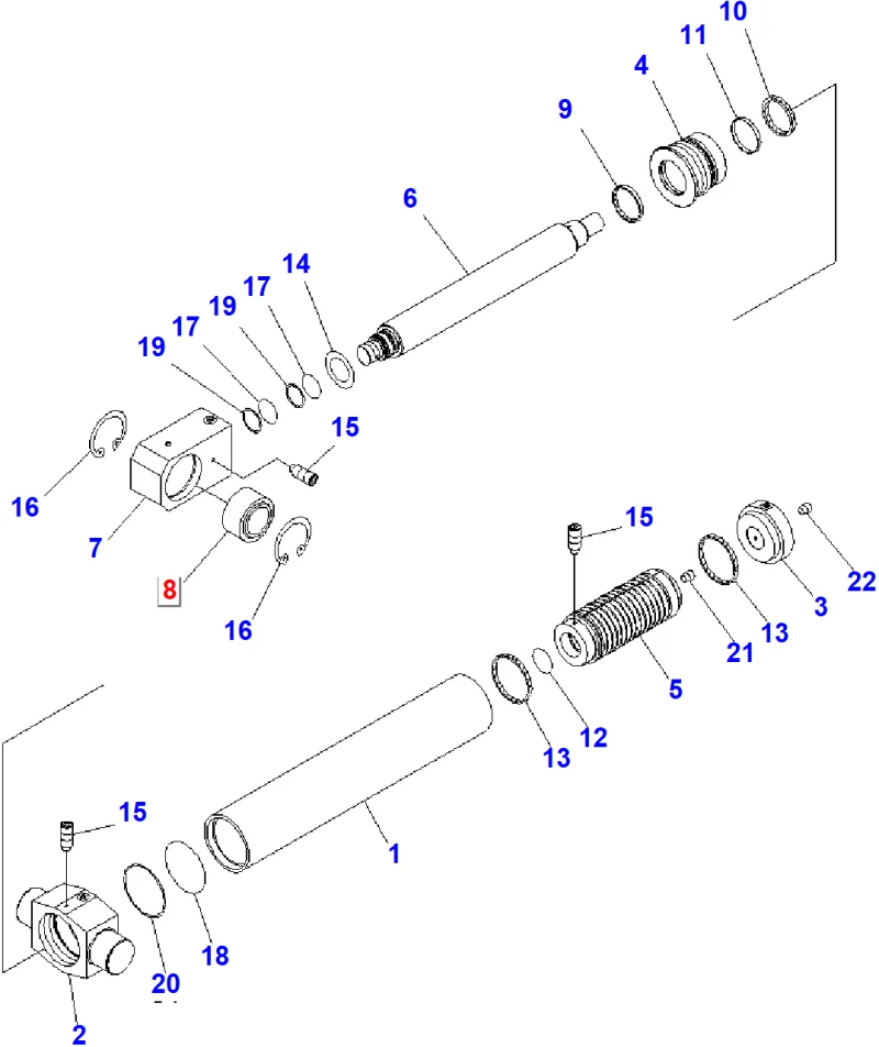 Подшипник KOMATSU 8240-70-5561