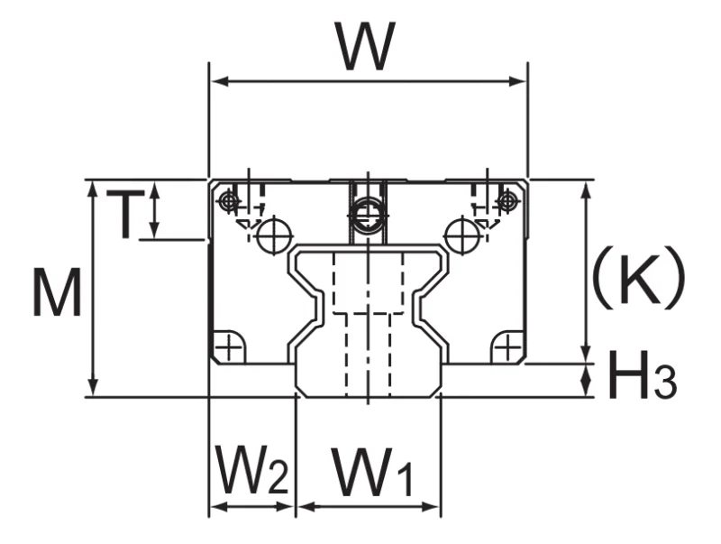 Шариковый подшипник линейного перемещения THK SRG 15V THK