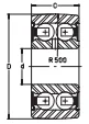 Опорные ролики LR5201KDDU INA