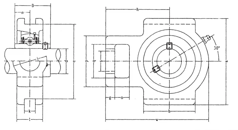 Подшипник для корпусов UCT 217-53 FBJ