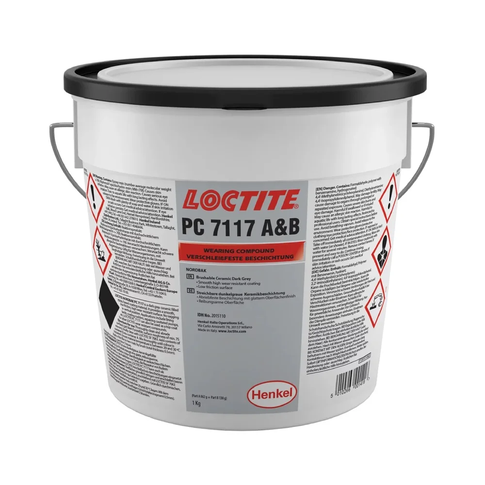 Защитный состав повышенной износостойкости, наносимый кистью LOCTITE PC 7117 1KG