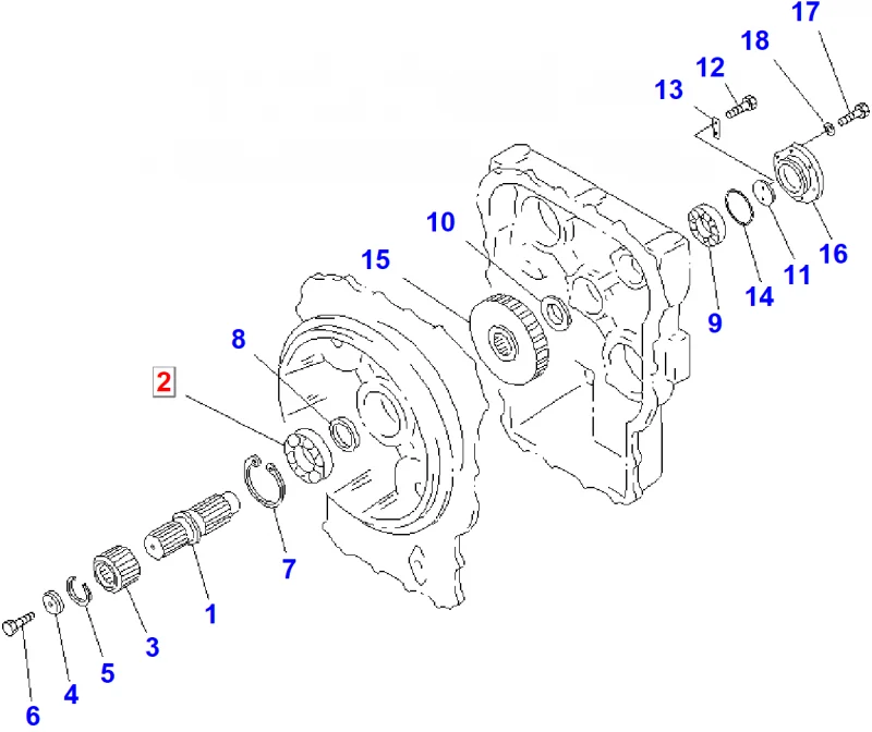 Подшипник KOMATSU 06040-06214