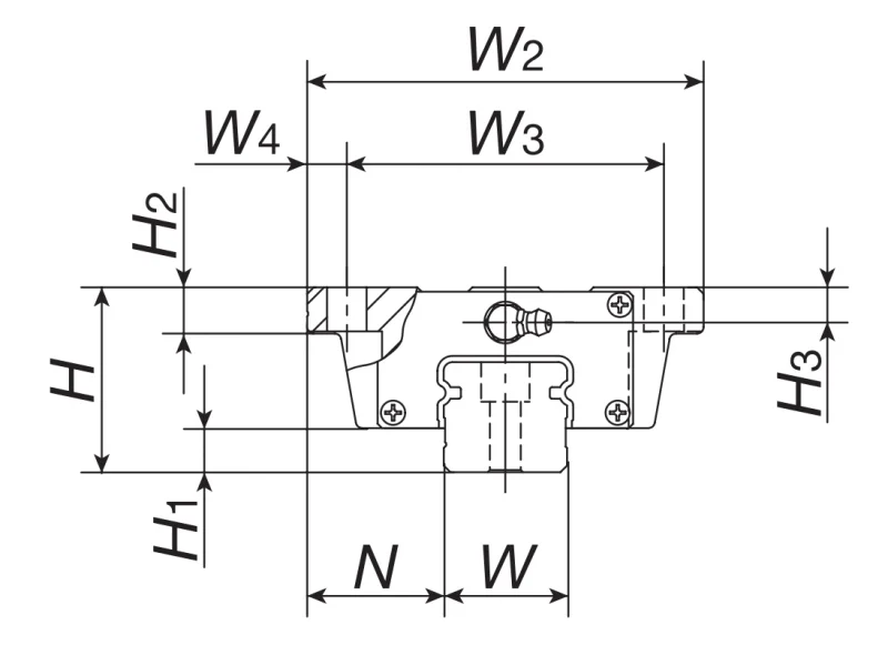 Шариковый подшипник линейного перемещения ME 30 С1TCS2 IKO